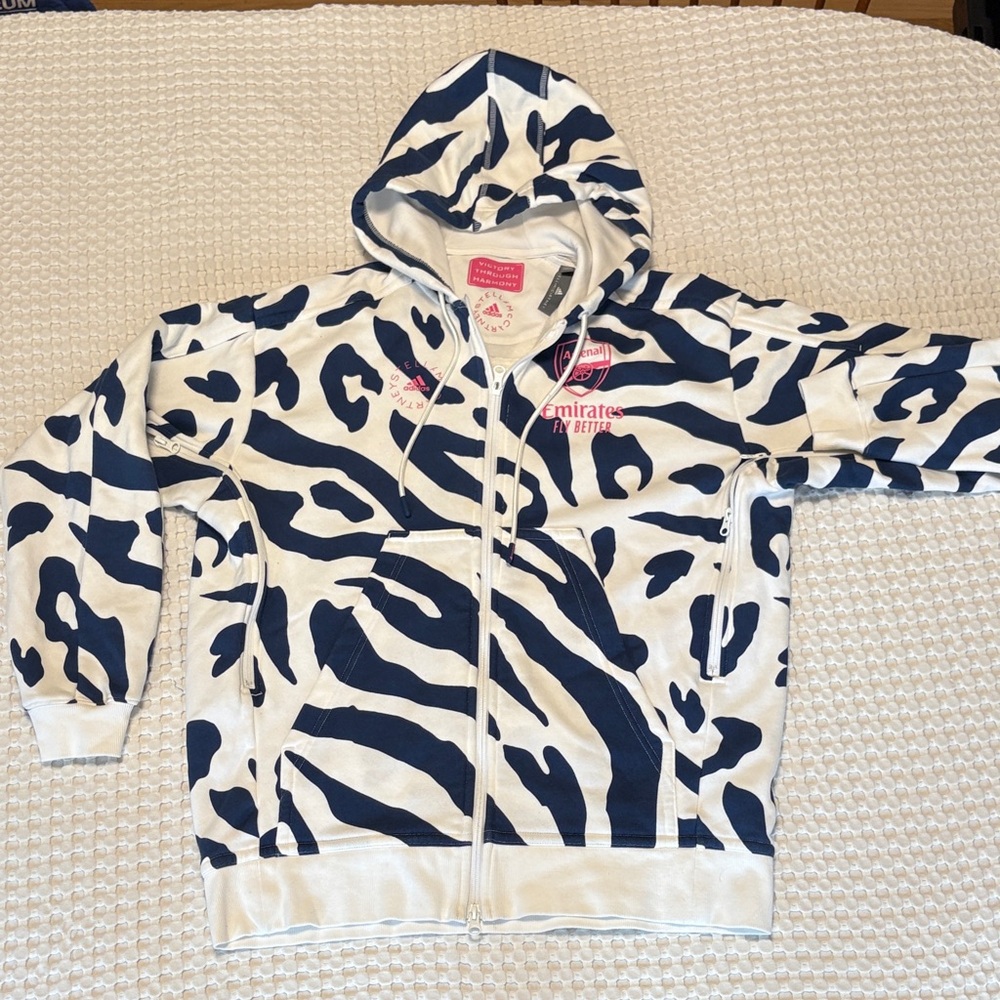 Women’s Zebra Print Hoodie